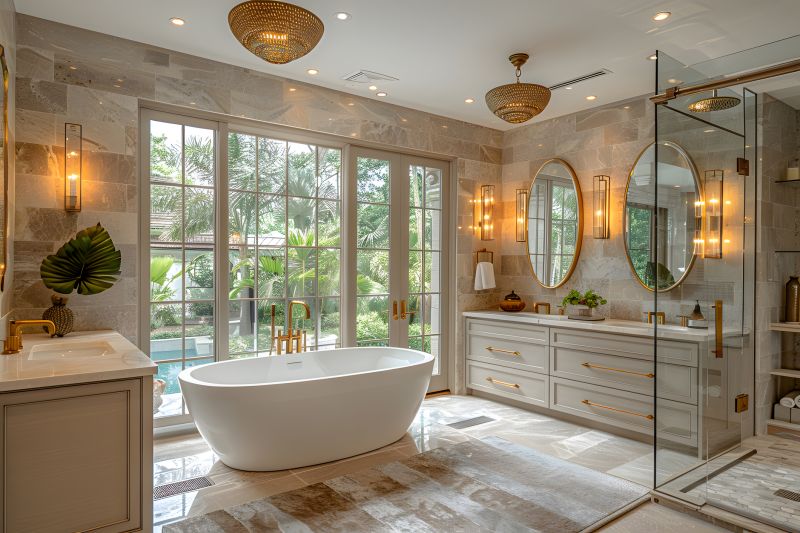 Luxury Bathroom Upgrade with Freestanding Bathtub