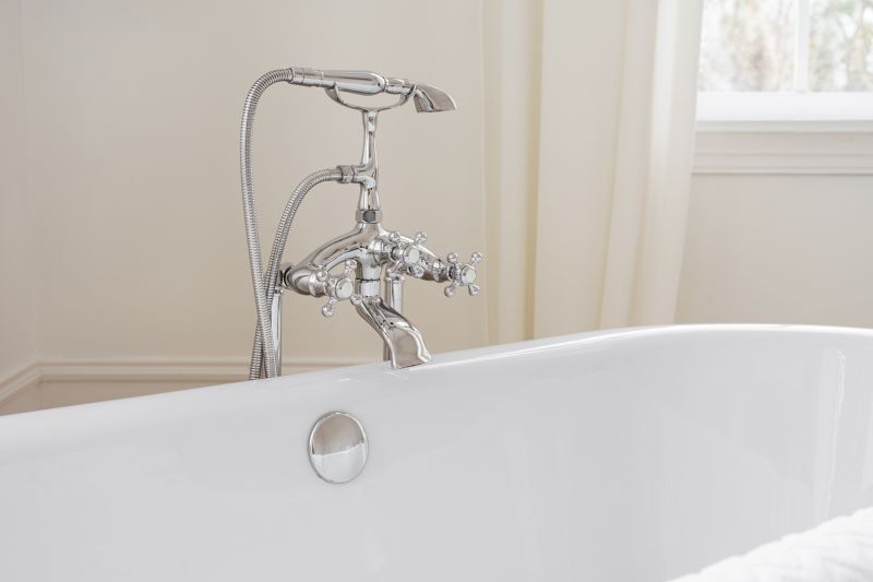 Close-up of Bathtub Fixtures